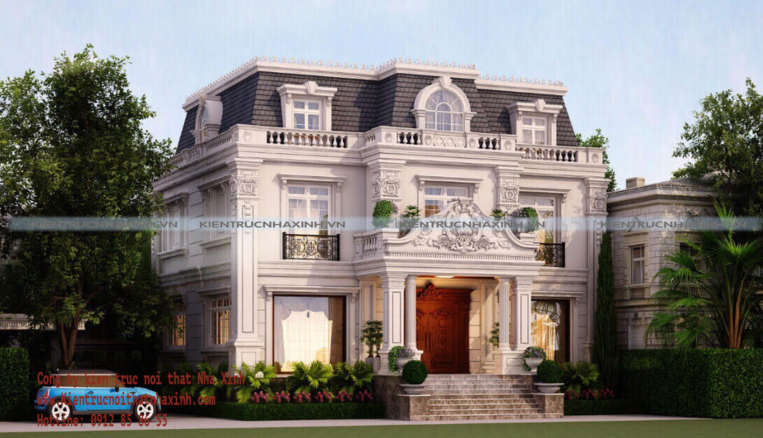 Mẫu thiết kế biệt thự gia đình A Quang - Thạch Thất