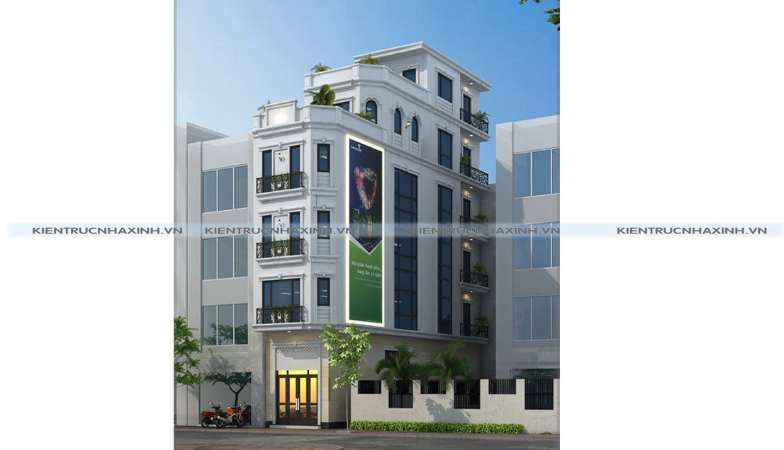 Mẫu nhà phố hai mặt tiền 4,5m x16,5M gia đình A Cường - Thuy Khuê, Tây Hồ