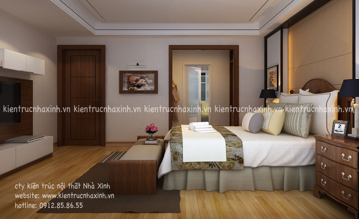 Mẫu thiết kế nội thất nhà ở gia đình A Hùng Splendora -  An Khánh