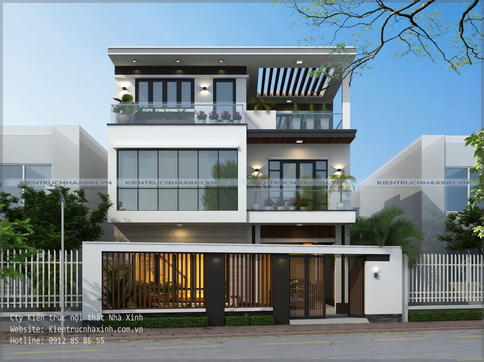 Mẫu thiết kế nhà A Sưu - TP Thái Nguyên