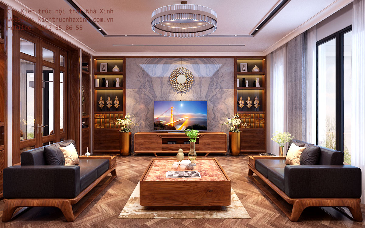 Mẫu thiết kế nội thất gia đình A Dũng - TP Hạ Long, Quảng Ninh