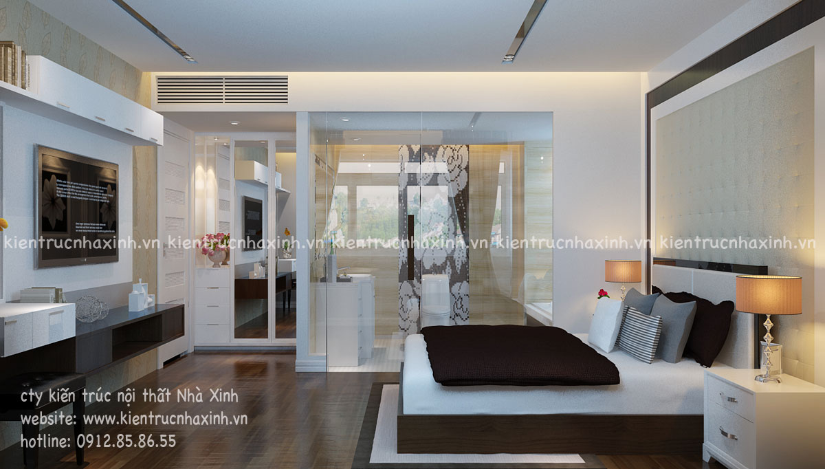 Mẫu thiết kế nội thất nhà ở gia đình A Cường - FLC Mỹ Đình