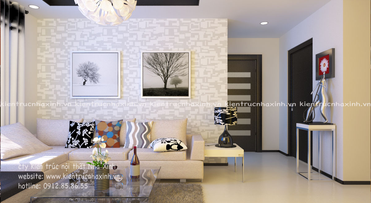 Mẫu thiết kế nội thất nhà ở gia đình A Hùng - Thái Thịnh